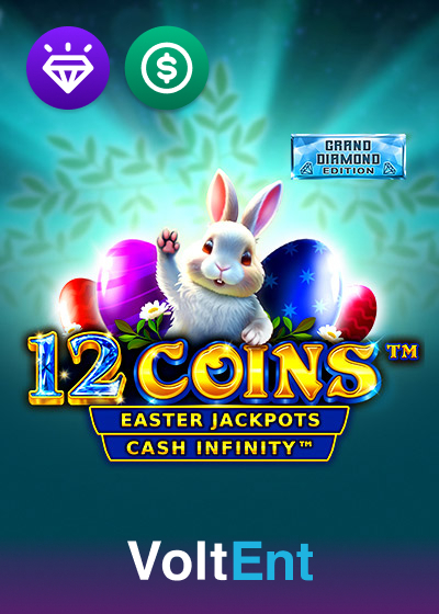12 Coins Grand Diamond Edition Easter Jackpots