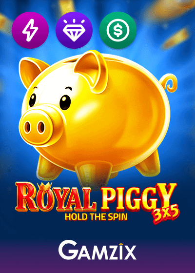 3x5 Royal Piggy Hold The Spin