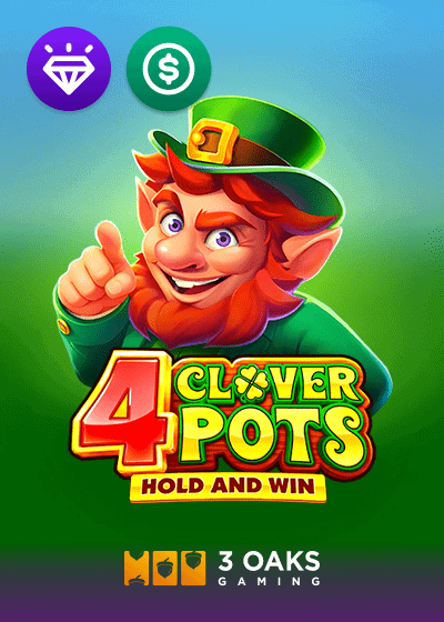 4 CLOVER POTS