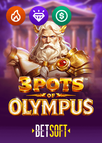 3 Pots Of Olympus Hold And Win