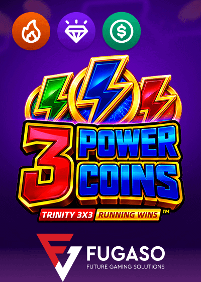 3 Power Coins RUNNING WINS